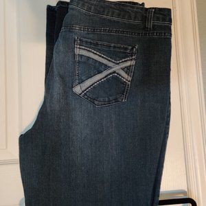 Dark Blue Jeans with pocket design